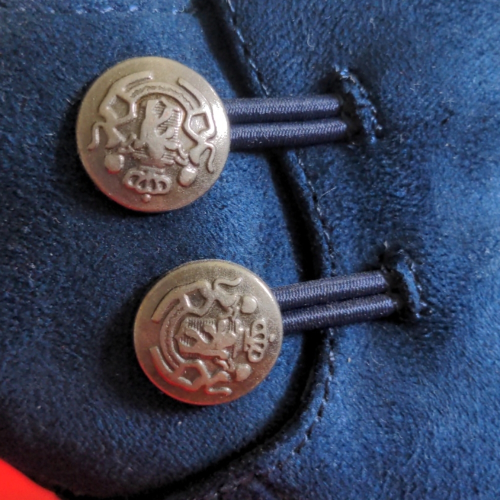 Rialto Blue Suede Shoes size 7 - Picture 4 of 5